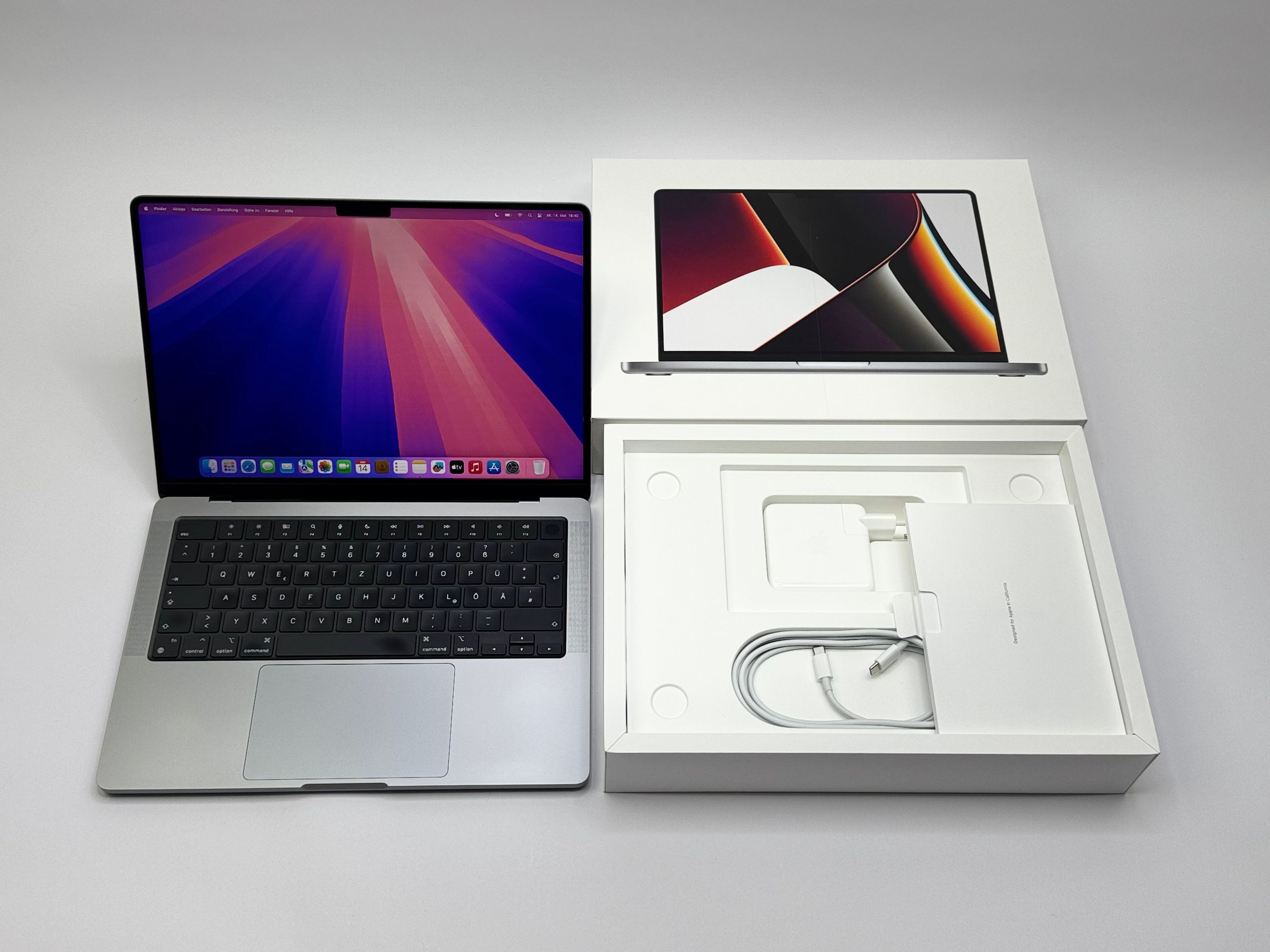 Apple MacBook Pro 14“ M1 PRO 8C CPU 14C GPU 512 GB SSD 16 GB