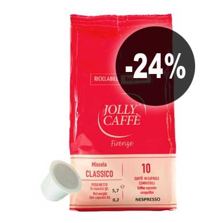     Jolly Classico - Kapseln Nespresso® kompatibel 10 Stk