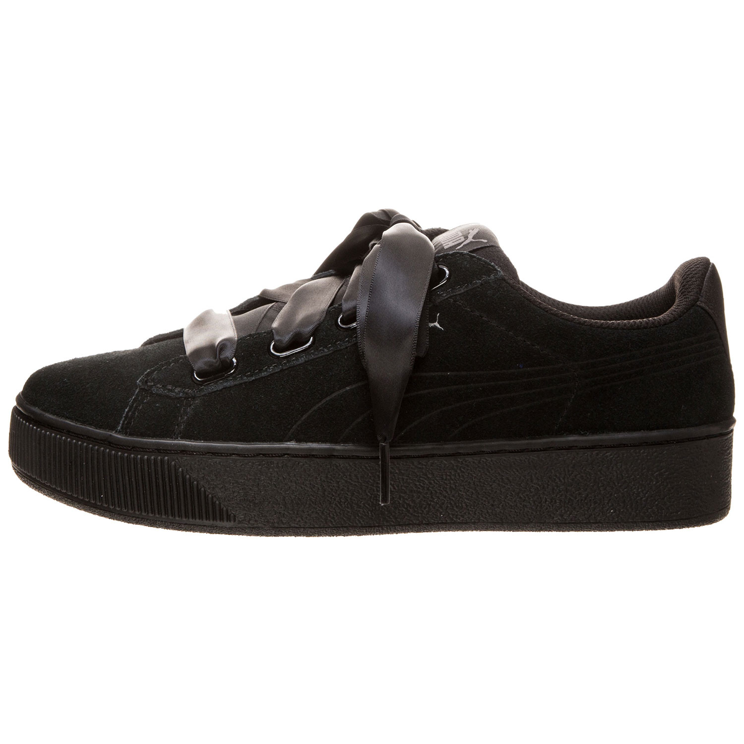 Puma Vikky Platform Ribbon S Damen Sneaker puma black 366418 01 Puma Vikky Platform Ribbon S Damen Sneaker puma black 366418 01