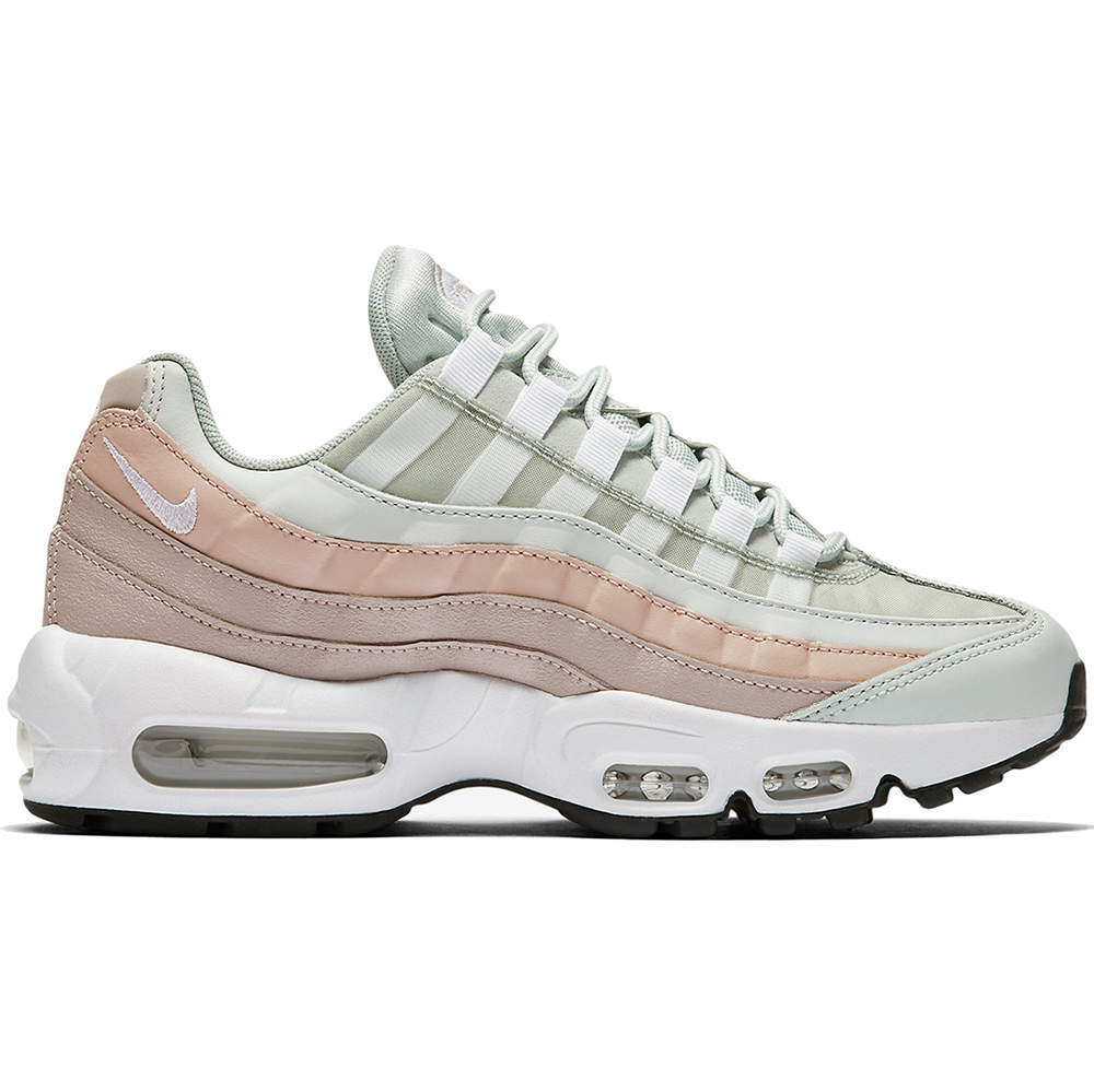 Nike WMNS Air Max 95 Damen Sneaker light silver 307960 018 Nike WMNS Air Max 95 Damen Sneaker light silver 307960 018