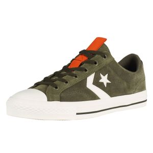 Converse Star Player OX Herren Leder Sneaker grün weiß 162568C Converse Star Player OX Herren Leder Sneaker grün weiß 162568C