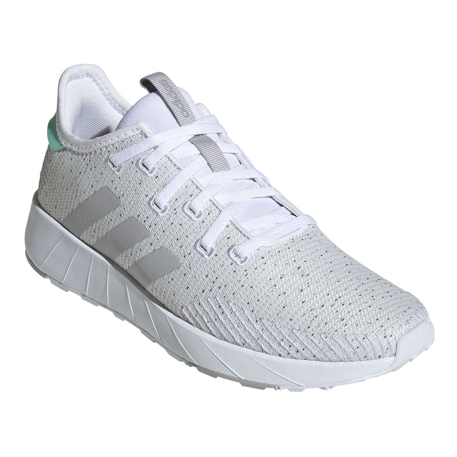 adidas neo Questar X BYD Damen Sneaker grau mint F34651 adidas neo Questar X BYD Damen Sneaker grau mint F34651