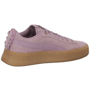 Puma Smash Platform Frill Damen Sneaker elderberry team gold Puma Smash Platform Frill Damen Sneaker elderberry team gold