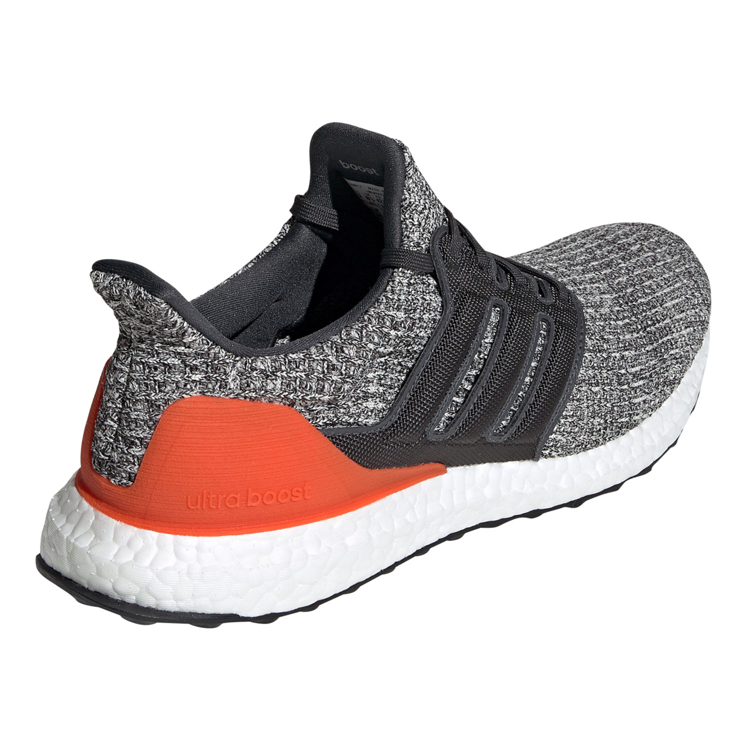 adidas Ultra Boost Herren Running Sneaker grau orange weiß DB2834 adidas Ultra Boost Herren Running Sneaker grau orange weiß DB2834