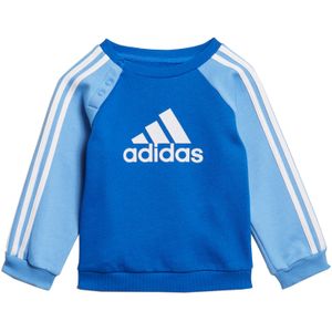 adidas anzug blau weiß