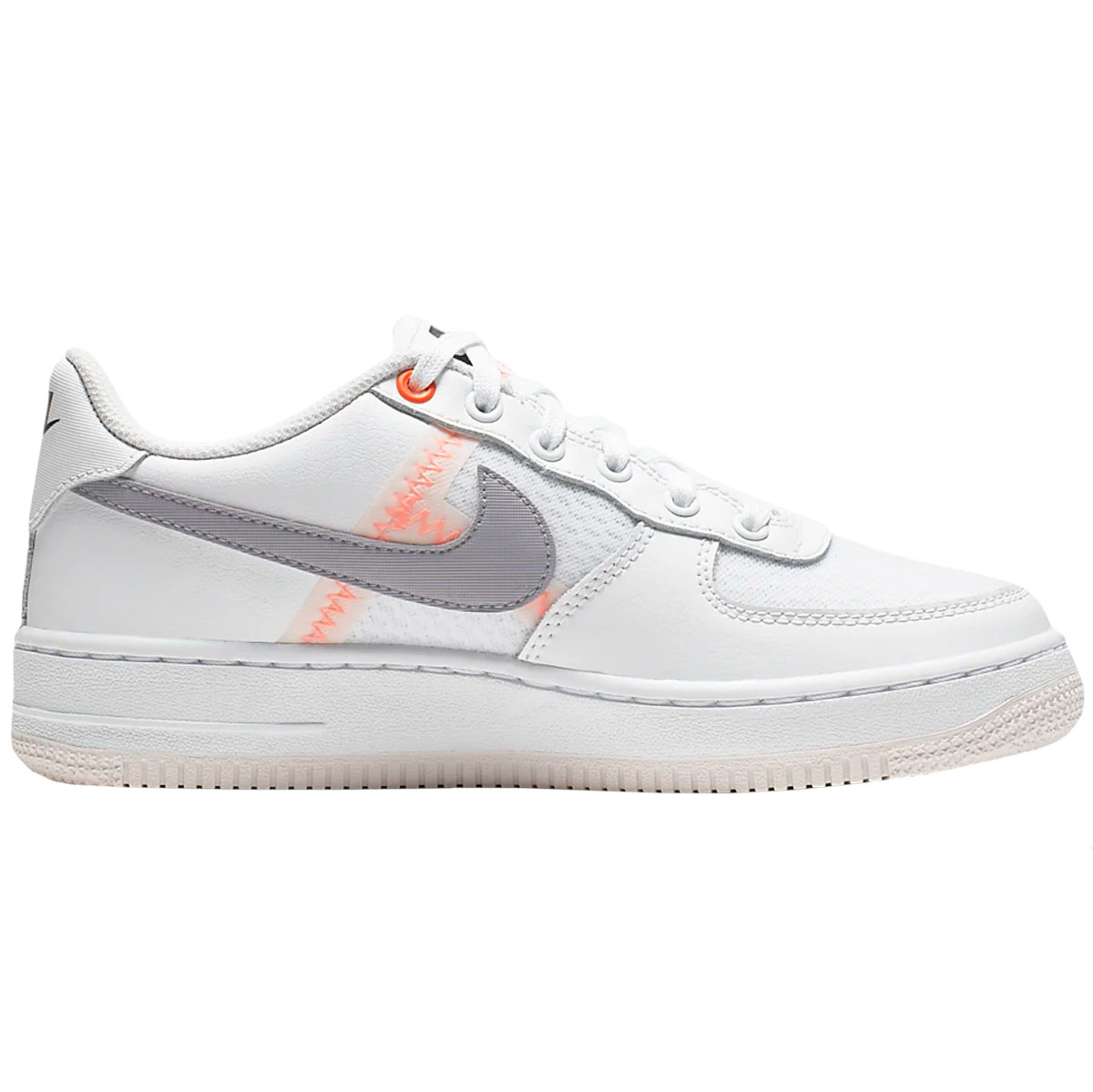 Nike Air Force 1 LV8 1 GS Sneaker weiß rosa AV0743 100 Nike Air Force 1 LV8 1 GS Sneaker weiß rosa AV0743 100