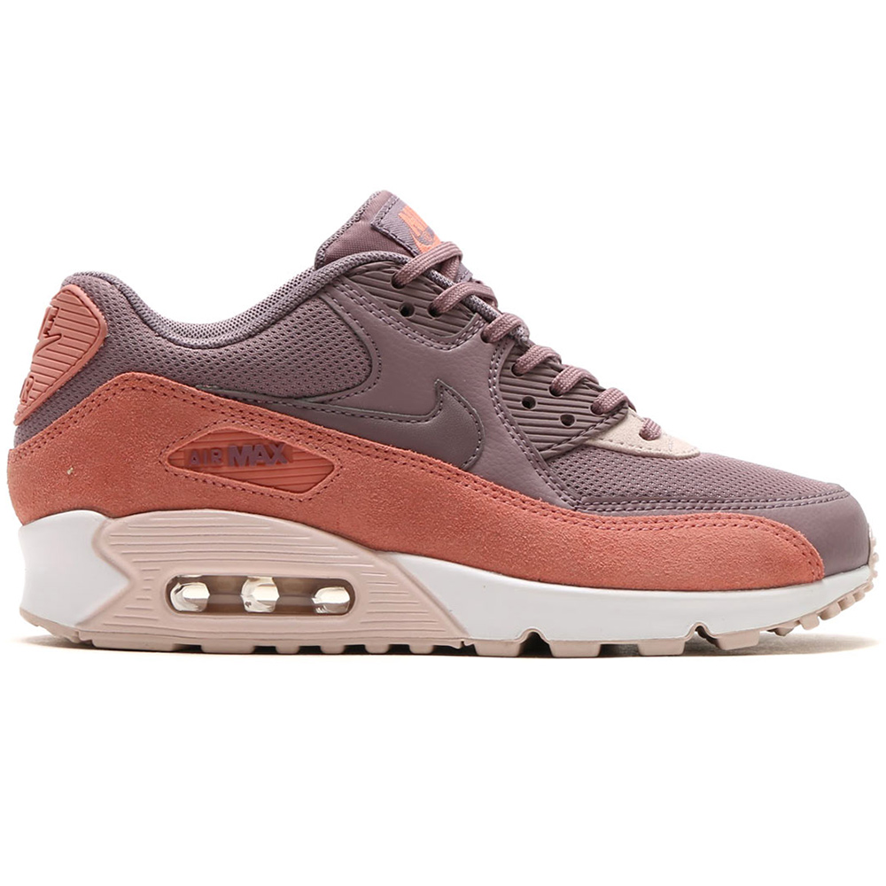 Nike WMNS Air Max 90 Damen Sneaker red stardust taupe Nike WMNS Air Max 90 Damen Sneaker red stardust taupe