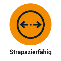Symbol Strapazierfähig
