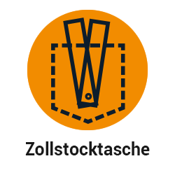 Symbol Zollstocktasche