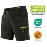 Terrax Workwear Herren Arbeitsshorts - Sportliche Passform Mit Stretch