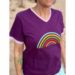 Wattloeper-Damen-T-Shirt-mit-Regenbogen-Print-Bild-3.jpg