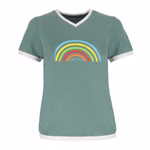 Wattloeper-Damen-T-Shirt-mit-Regenbogen-Print-Dill-1.jpg