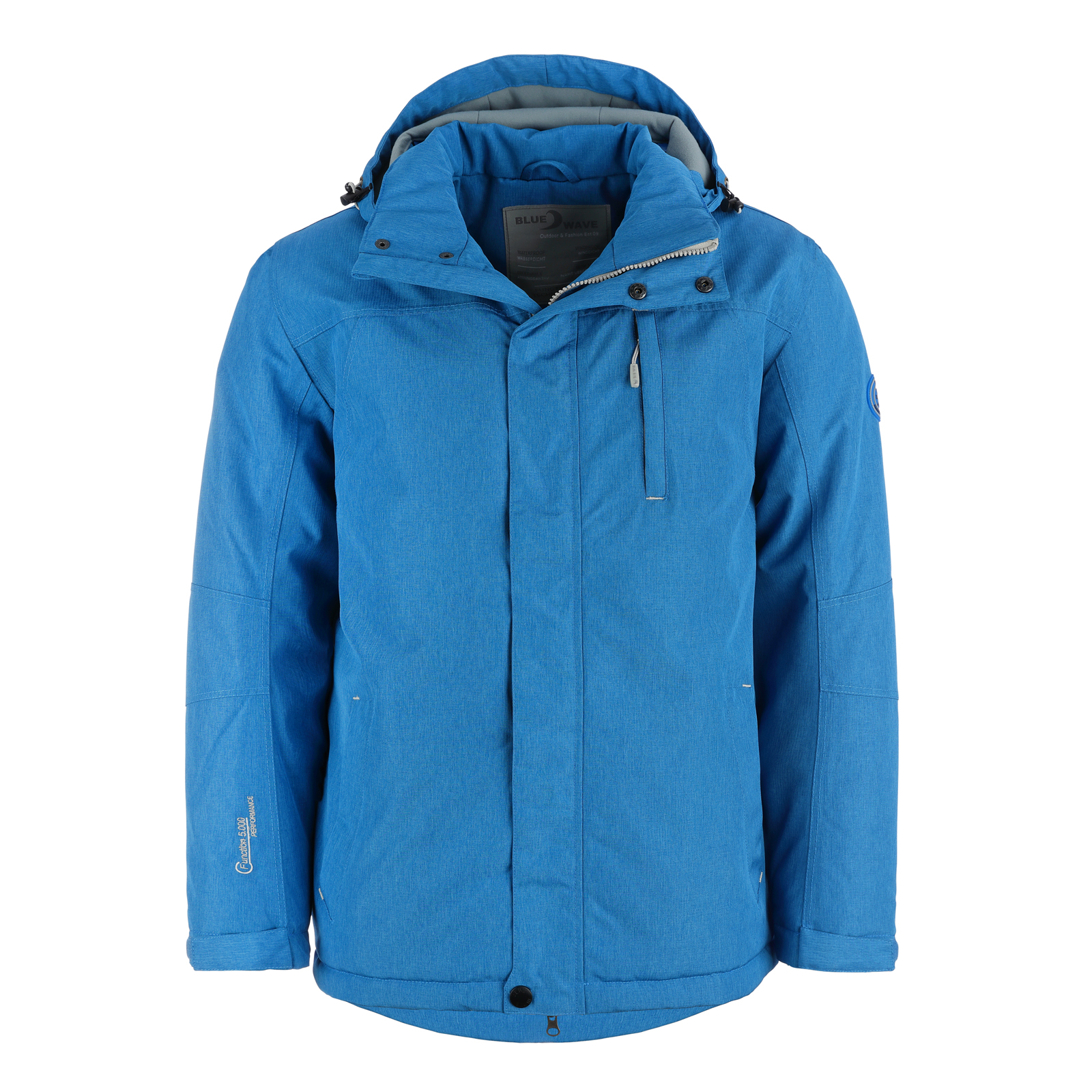 Blue Wave Herren Funktionsjacke Chris - Winddichte Jacke mit abnehmbarer  und verstellbarer Kapuze | tomBrook Shop