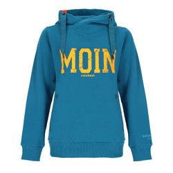 Salzhaut Damen Hoodie Sünn mit Moin-Print Modischer