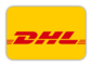 Wir versenden mit DHL