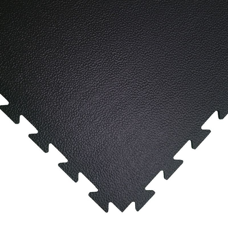 4Fighter Pebble Boxer Mat alfombrilla negra 100 x 100 x 1 cm