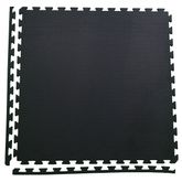 4Fighter Pebble Boxer Mat alfombrilla negra 100 x 100 x 1 cm