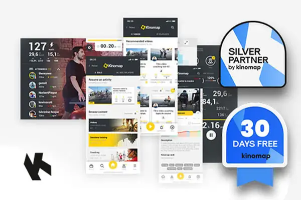 Ergometer ET 6: Kinomap App