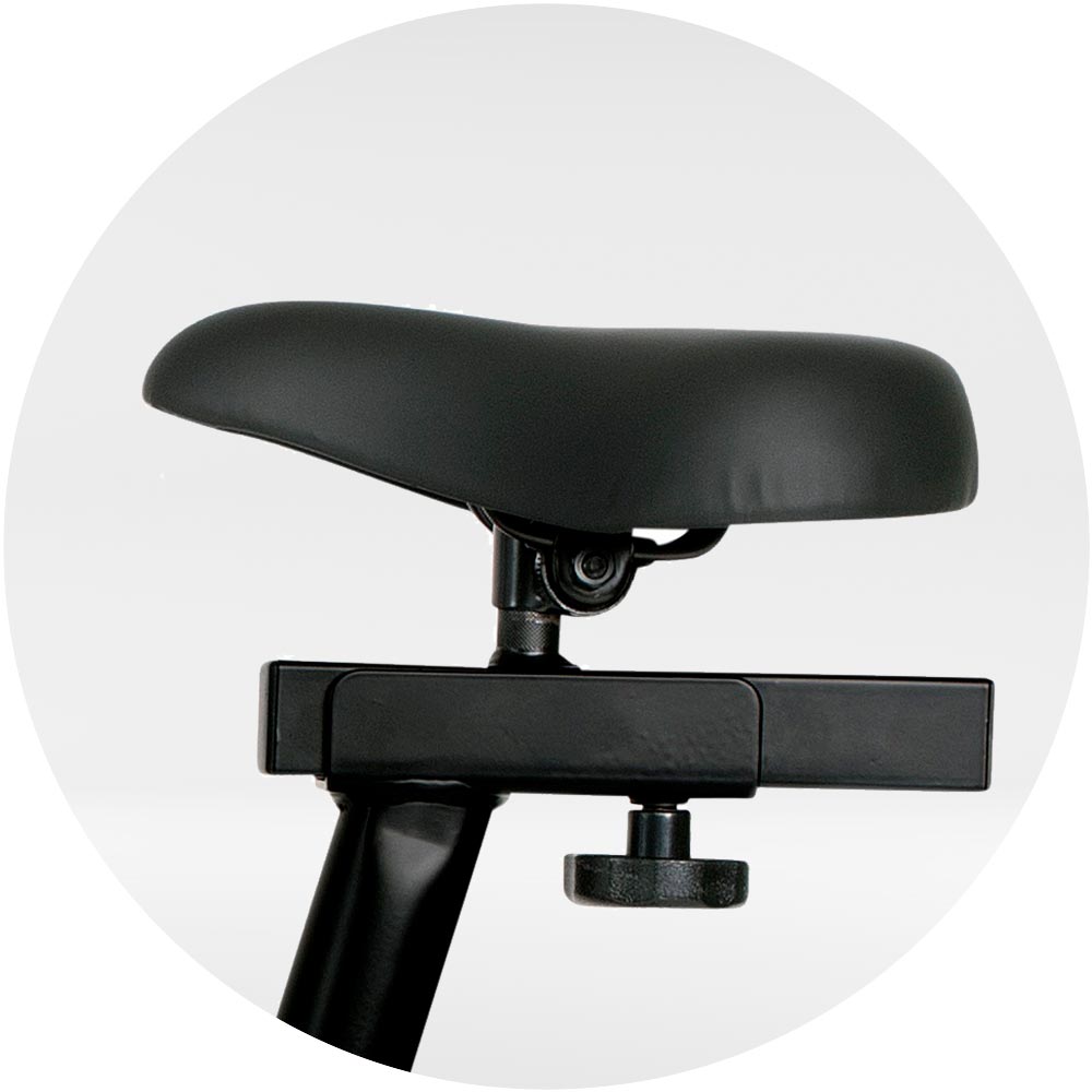 Ergometer ET 2000: Bequemes Sitzen
