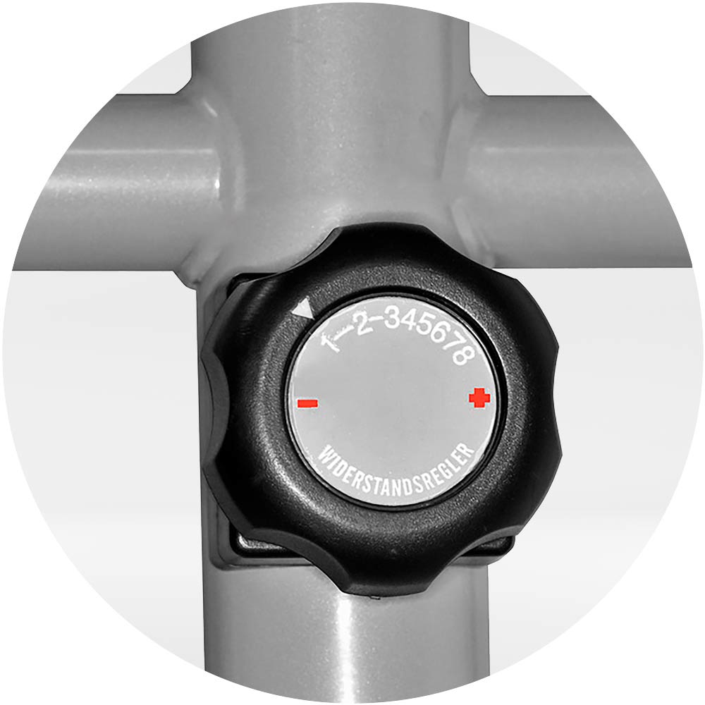Crosstrainer CS 5: Widerstandsregulierung