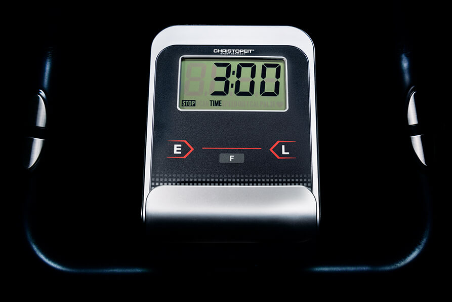 Heimtrainer AX 2000: Computer und Handpuls
