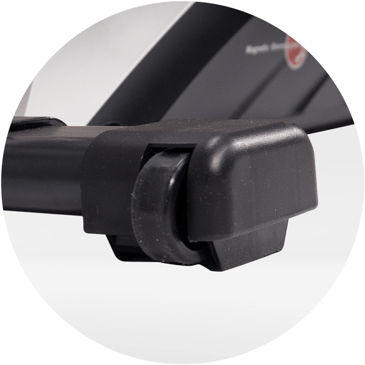 Crosstrainer-Ergometer AX 7000: Transportrollen