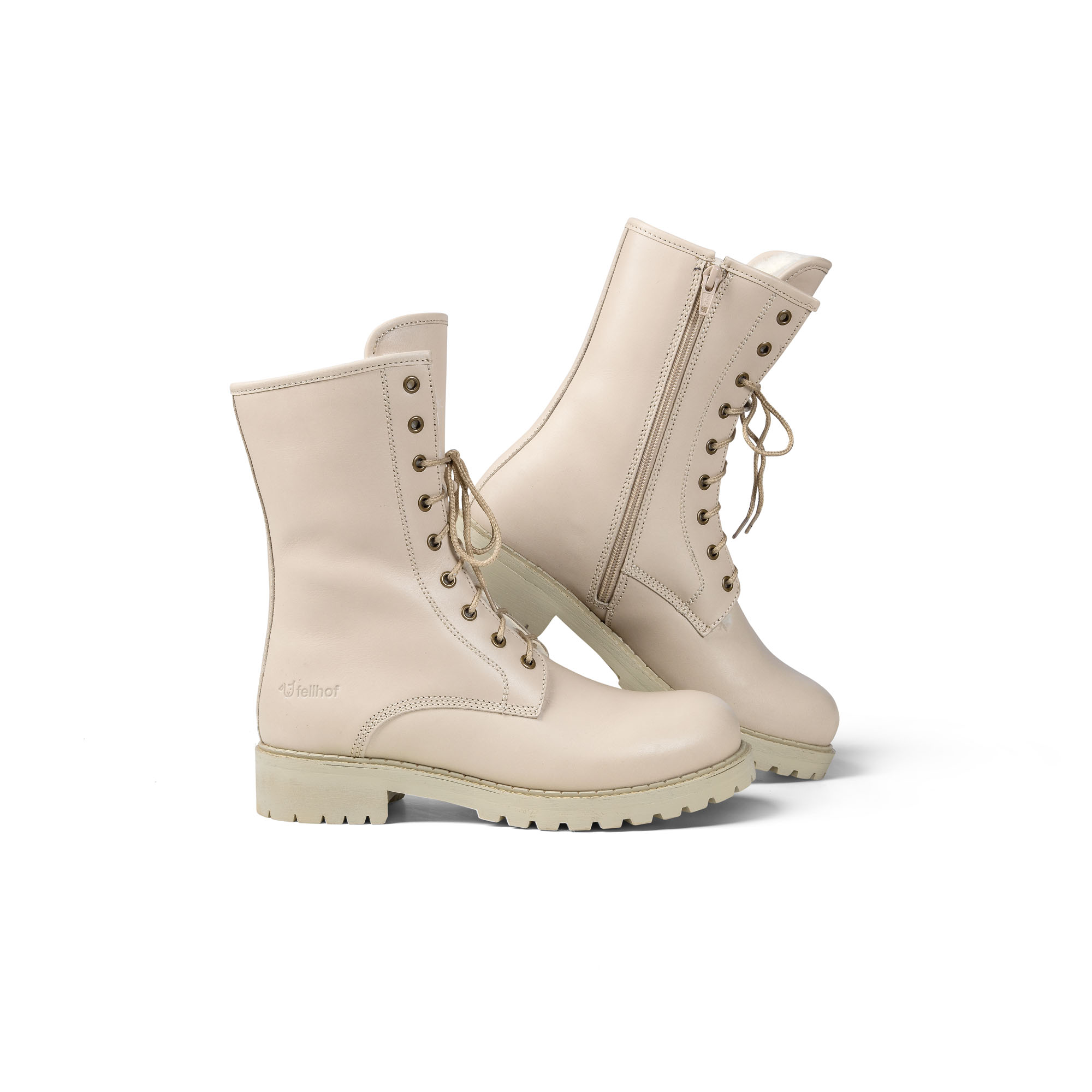 Schnürstiefel VIENNA beige