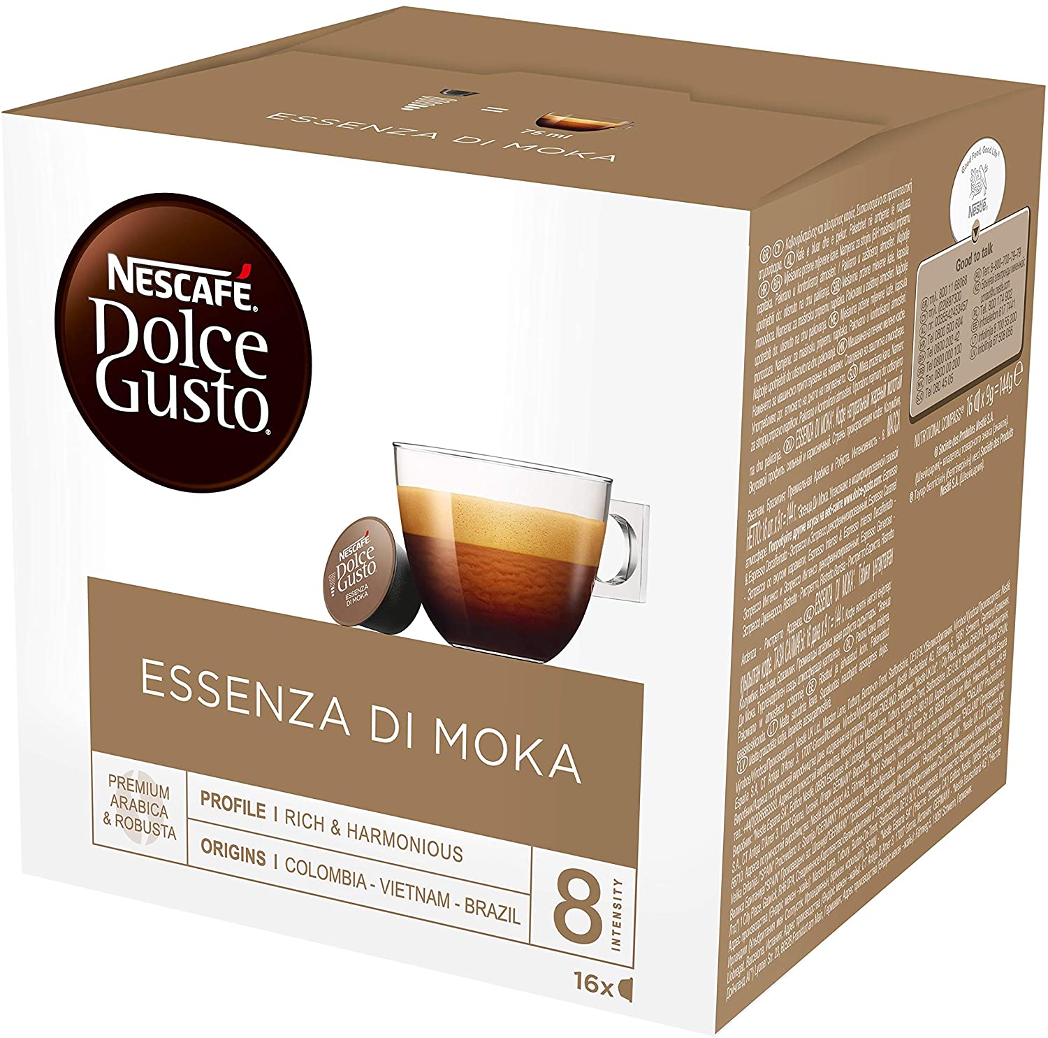Nescafe Dolce Gusto Lungo 16 cápsulas, comprar online