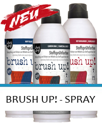 Brush-up! Furniture upholstery color spray
