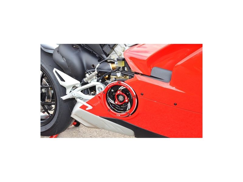 ducati streetfighter v4 clear clutch cover