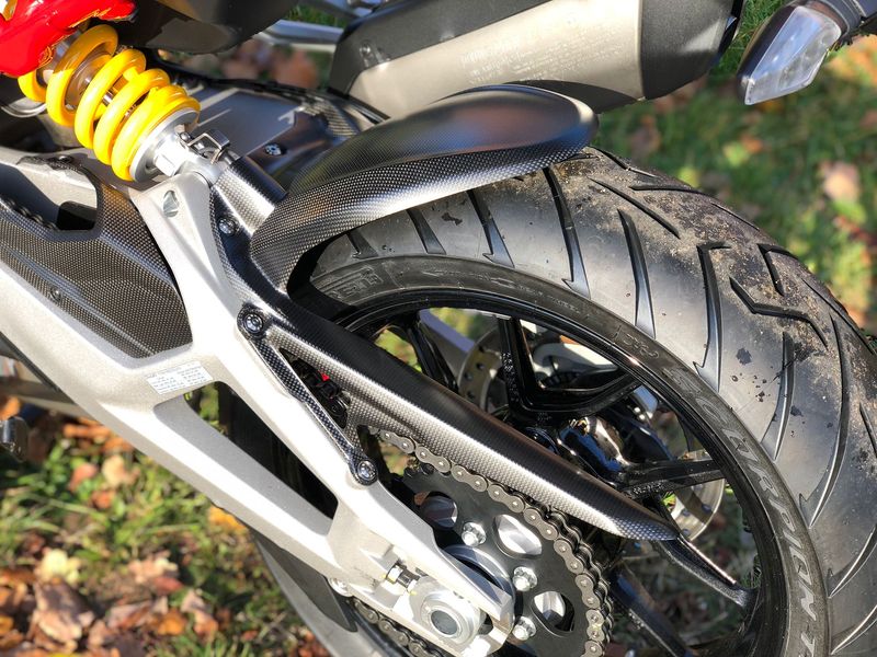Schutzblech hinten Carbon fr Ducati Multistrada V4