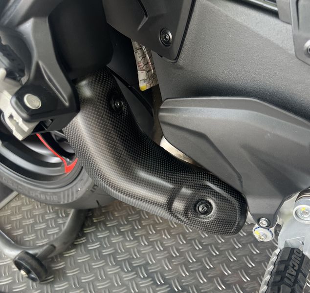Auspuff Hitzeschutz Carbon Für Ducati Multistrada V4 Akrapovic | Carbonteile Und Carbon Zubehör