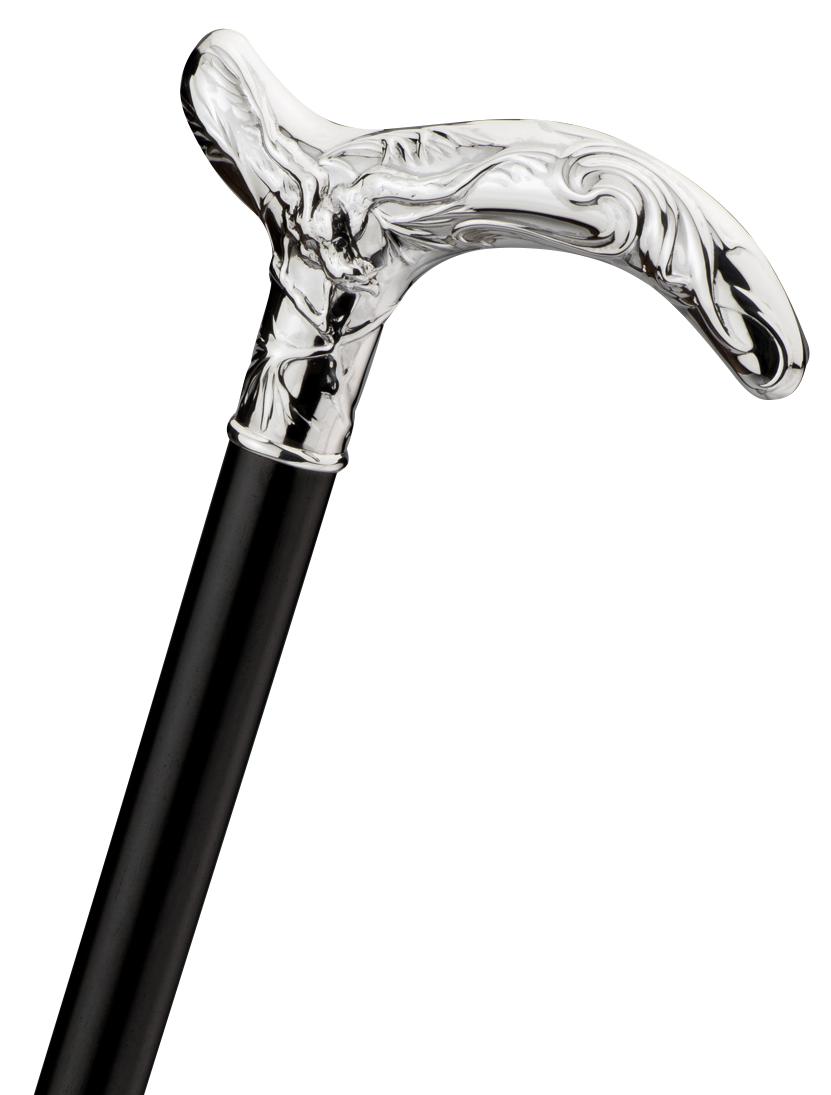 Jazz Tanzstock Silber - Cosplay Gehstock Für Halloween & Bühne