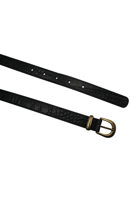 Kroko Gürtel |KAIMAN N1 - Ausgefallene Kroko-Optik