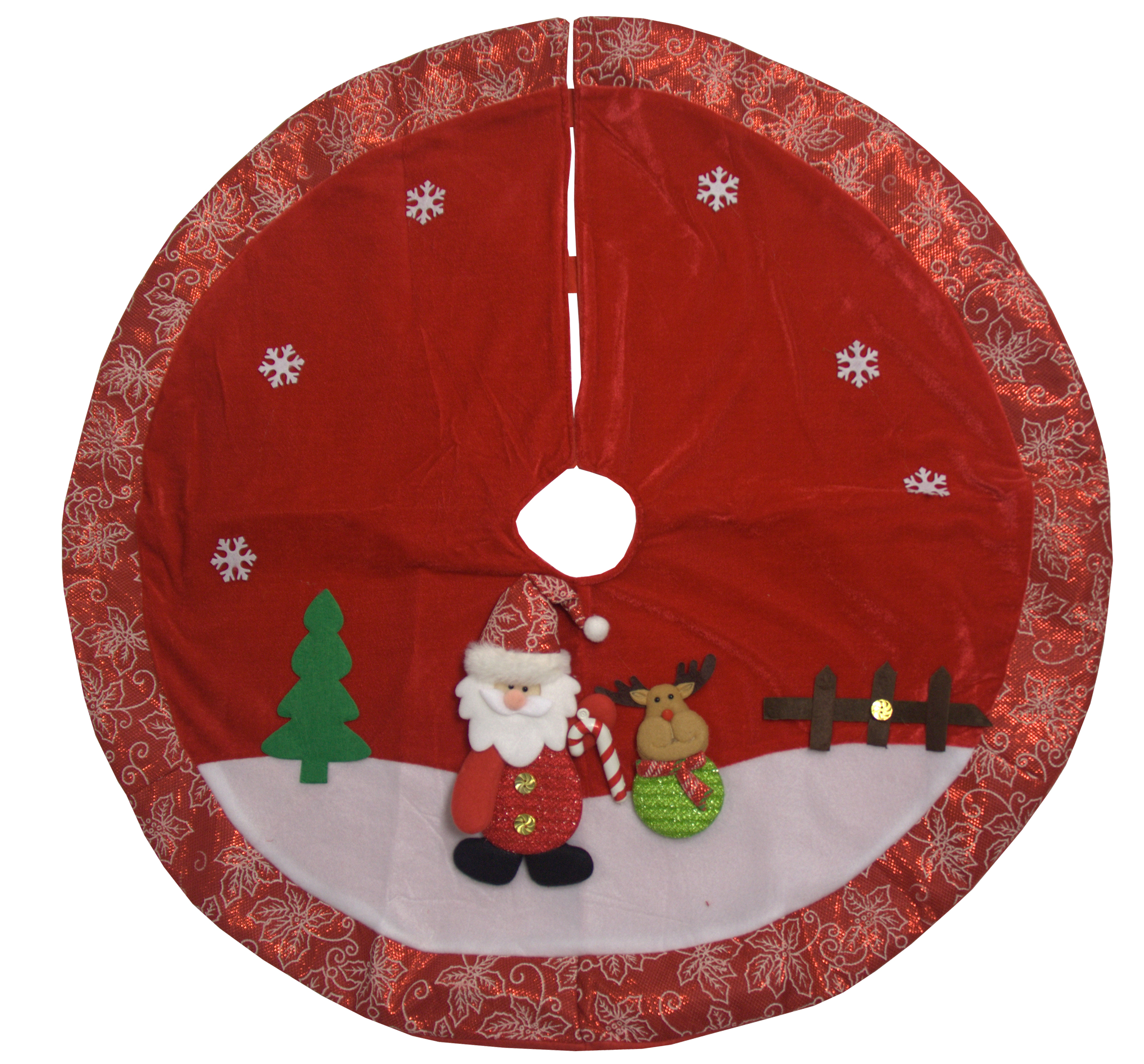 Christbaumdecke 3D Weihnachtsmann Weihnachtsbaumdecke Baumdecke