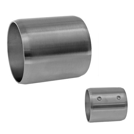 Edelstahl Geländer Wand Handlauf Träger V2A Treppe Haltegriff 42,4mm