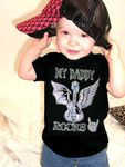 MY DADDY ROCKS Kids T-Shirt