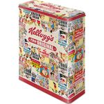 Kelloggs The Original Collage 50s retro Blechdose Vorratsdose
