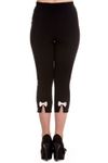 SADIE Caprise 50er retro Pin Up Schwalben Caprihose 3/4 Hose v. Hell Bunny
