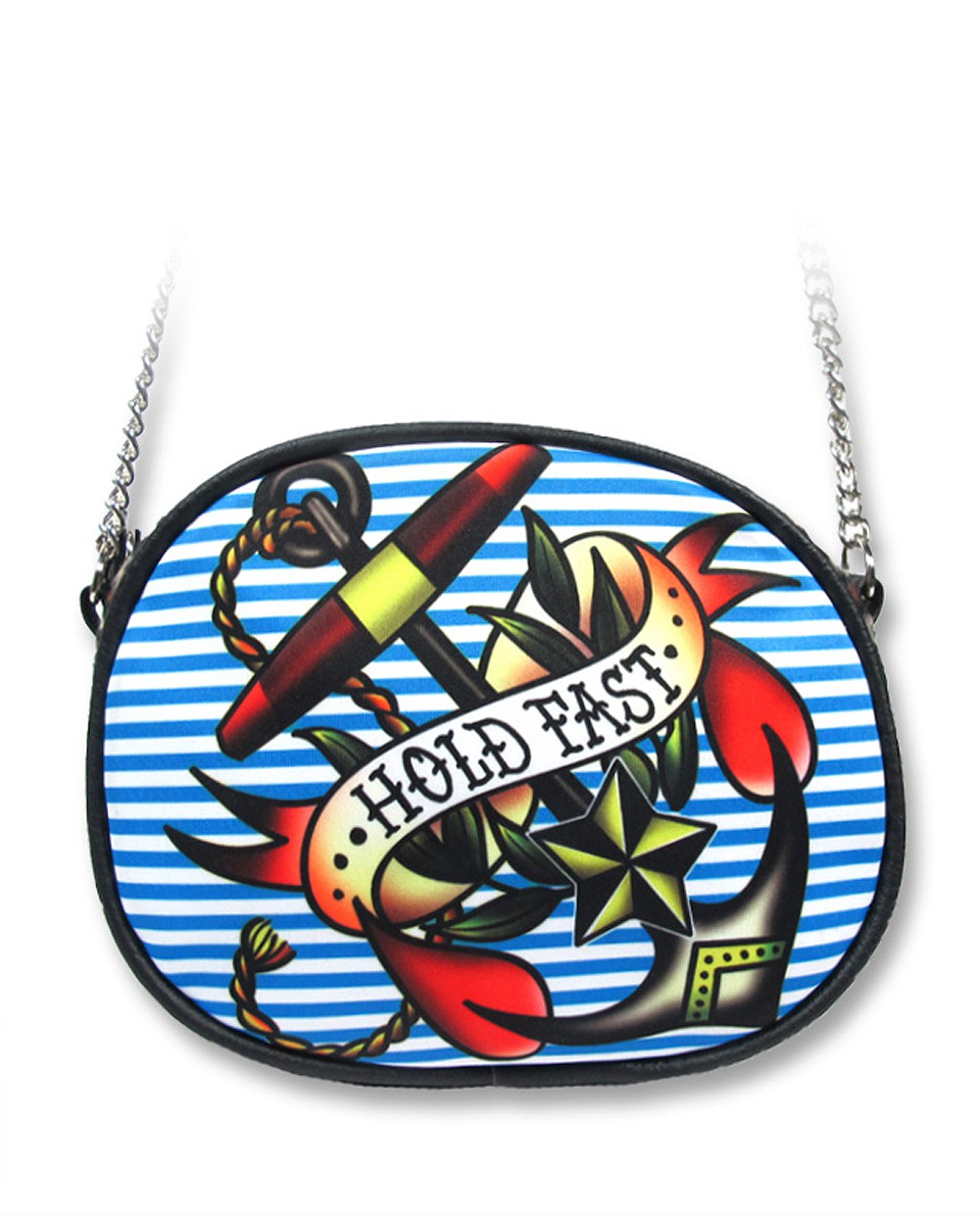 LiquorBrand Hold Fast Anchor Aweigh Tattoo Inspired Mini Crossbody purse LiquorBrand Hold Fast Anchor Aweigh Tattoo Inspired Mini Crossbody purse