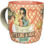 Tea it´s Like A Hug in a Cup 50s retro Tasse