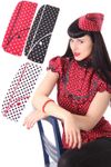 40er retro Polka Dots Military Uniform Schiffchen Hut v. SugarShock