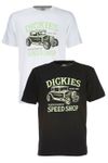 Dickies Grover Beach Hot Rod retro Männer T-Shirt