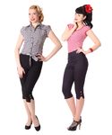 Steena 50er retro Pin Up Caprihose 3/4 Hose v. SugarShock