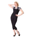 Breen 50er retro Pin Up Dugarees Caprihose 3/4 Hose Latzhose v. SugarShock