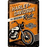 Harley-Davidson The Original Ride 50er retro Tür Blechschild v. Nostalgic Art