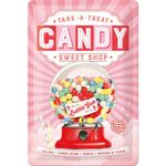 Candy 50er retro Blechschild v. Nostalgic Art