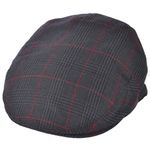 Flatcap 40er Jahre retro Karo Schiebermütze Check Flat Cap