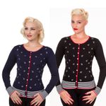 Close Call Anker Strickweste retro Anchor Cardigan v. Banned