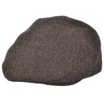 Herringbonbe Flatcap retro Schiebermütze Wolle